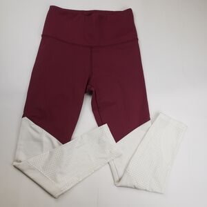 Nualime colorblock leggings size small - NEW